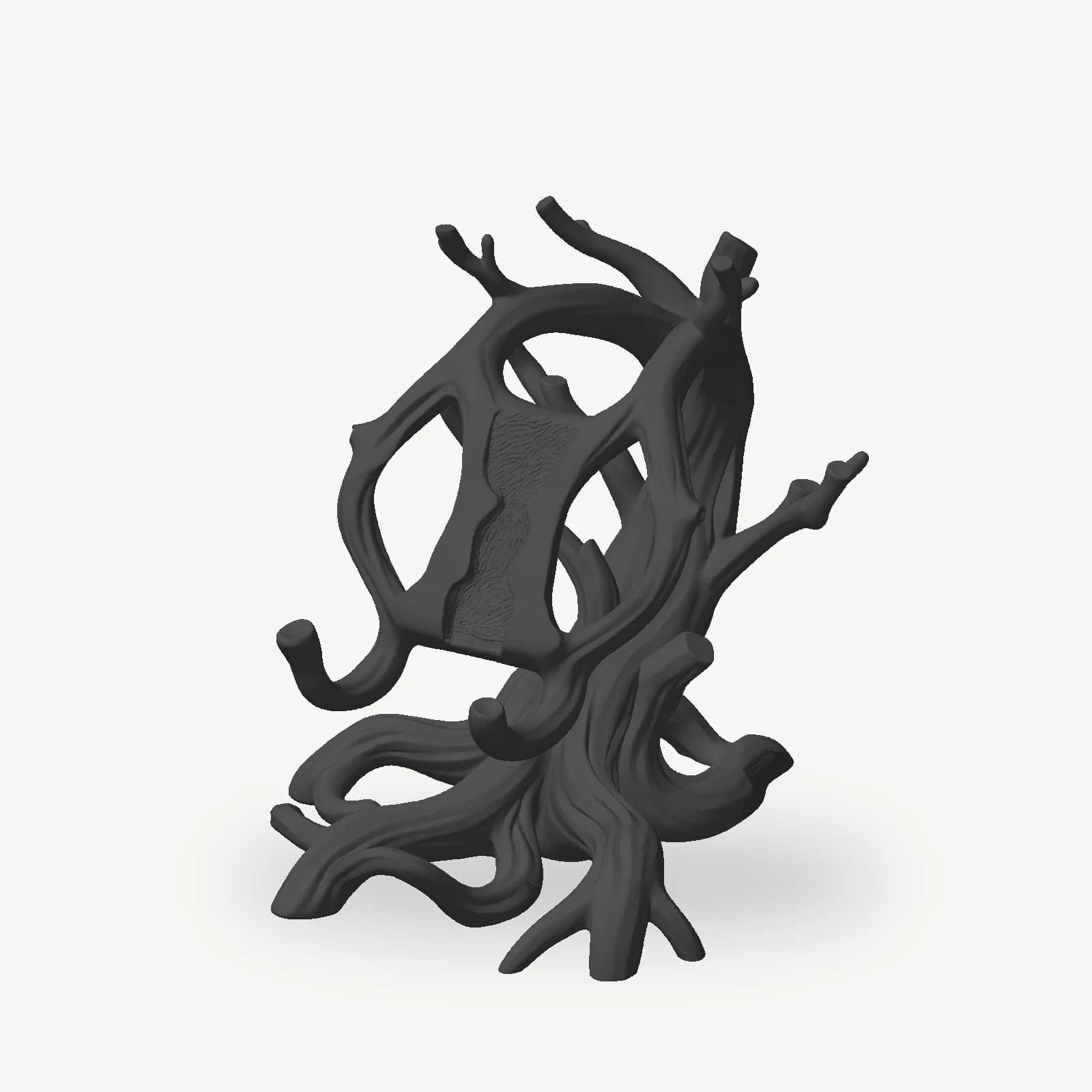 Handyhalter „Baum“ aus PETG – Schwarz